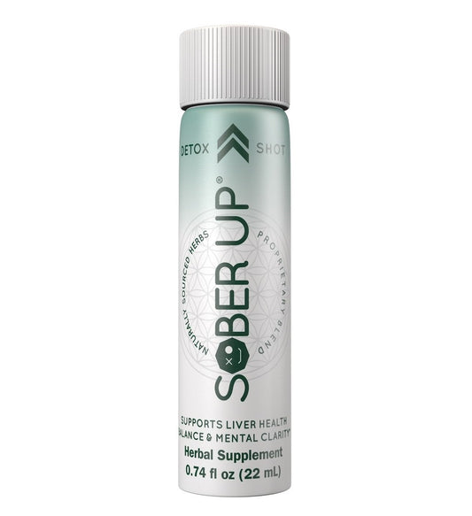 Sober Up: Detox Shot - Hangover Morning Recovery - Supports Liver Health with Naturally Derived Ingredients